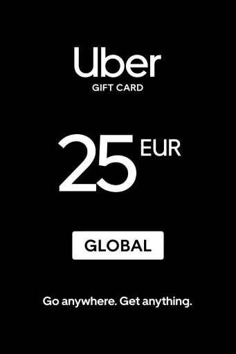 Uber 25 EUR Gift Card (Global) - Digital Key