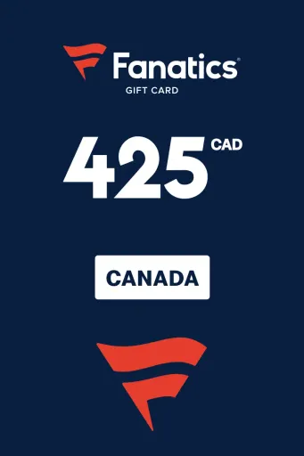 Fanatics 425 CAD Gift Card (Canada) - Digital Key
