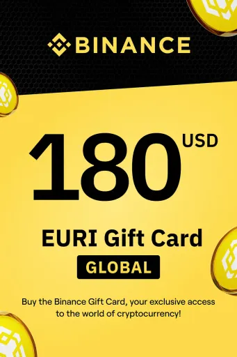 Binance (EURI) 180 USD Gift Card (Global) - Digital Key