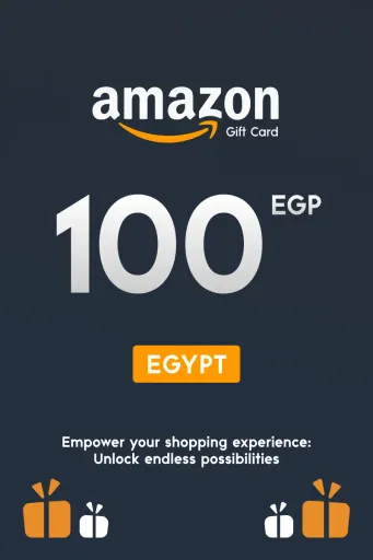 Amazon 100 EGP Gift Card (Egypt) - Digital Key