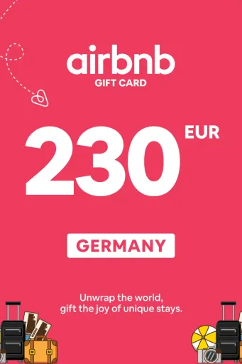 Airbnb 230 EUR Gift Card (Germany) - Digital Key