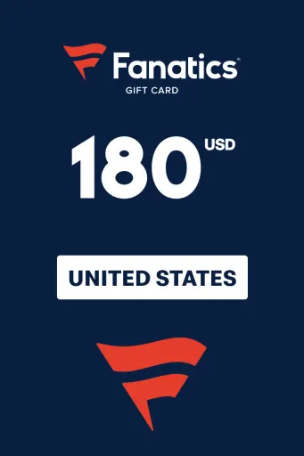 Fanatics 180 USD Gift Card (United States) - Digital Key