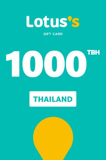 Lotus's 1000 THB Gift Card (Thailand) - Digital Key