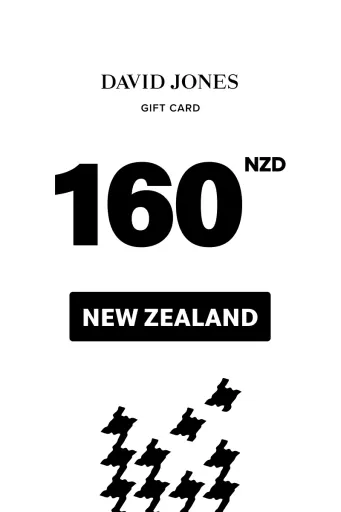 David Jones 160 NZD Gift Card (New Zealand) - Digital Key