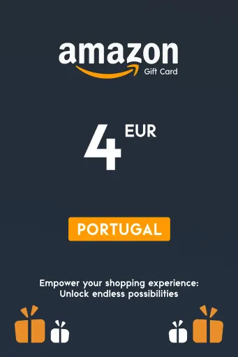 Amazon 4 EUR Gift Card (Portugal) - Digital Key