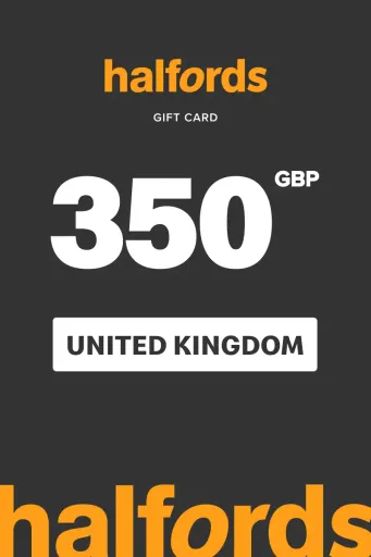 Halfords 350 GBP Gift Card (United Kingdom) - Digital Key