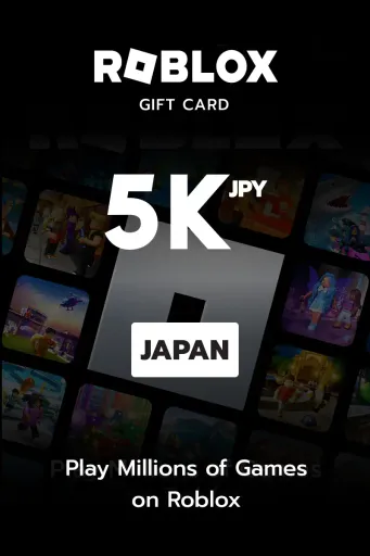 Roblox 5000 JPY Gift Card (Japan) - Digital Key