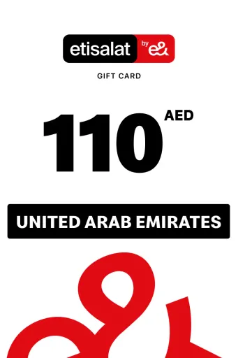 Etisalat Prepaid Card 110 AED Gift Card (United Arab Emirates) - Digital Key