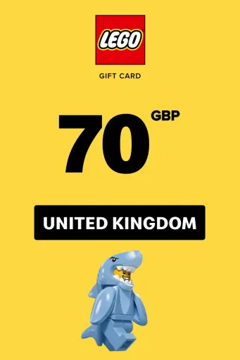 LEGO 70 GBP Gift Card (United Kingdom) - Digital Key