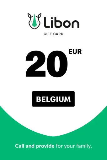 Libon 20 EUR Gift Card (Belgium) - Digital Key