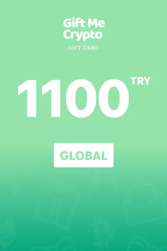 Gift Me Crypto 1100 TRY Gift Card (Global) - Digital Key