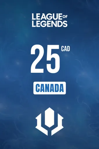 Product Image - League of Legends 25 CAD Gift Card (Canada) - Digital Key