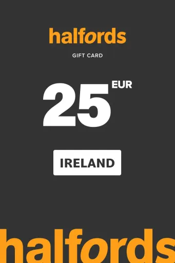 Halfords 25 EUR Gift Card (Ireland) - Digital Key