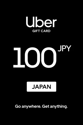 Uber 100 JPY Gift Card (Japan) - Digital key