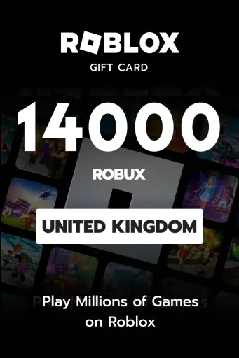 Roblox 14000 Robux (United Kingdom) - Digital Key