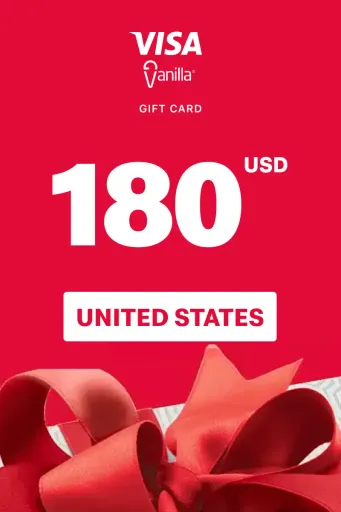 Vanilla Visa 180 USD Gift Card (United States) - Digital Key
