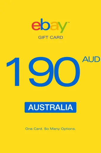 Product Image - eBay 190 AUD Gift Card (Australia) - Digital Key