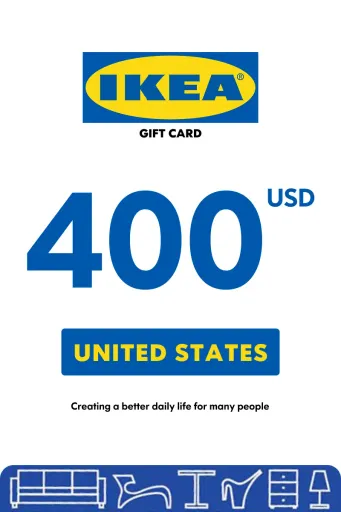 Ikea 400 USD Gift Card (United States) - Digital Key