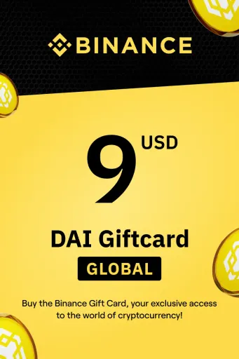 Binance (DAI) 9 USD Gift Card (Global) - Digital Key
