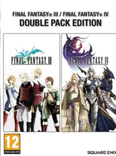 Product Image - Final Fantasy III & Final Fantasy IV Double Pack (Global) (PC) - Steam - Digital Key