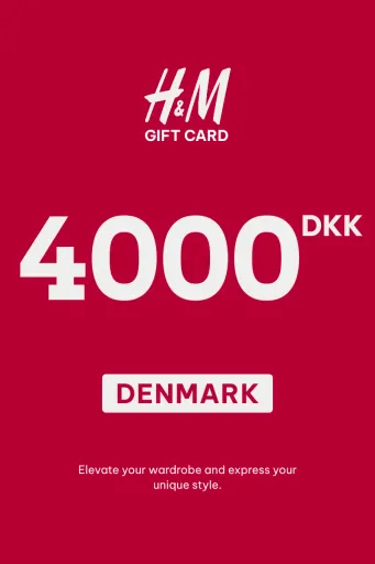 H&M 4000 DKK Gift Card (Denmark) - Digital Key