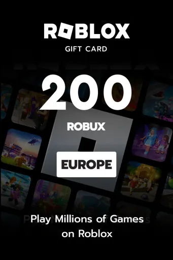 Roblox - 200 Robux (Europe) - Digital Key