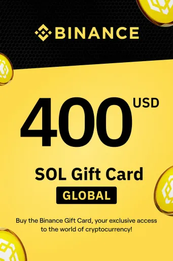 Binance (SOL) 400 USD Gift Card (Global) - Digital Key