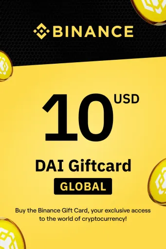 Binance (DAI) 10 USD Gift Card (Global) - Digital Key