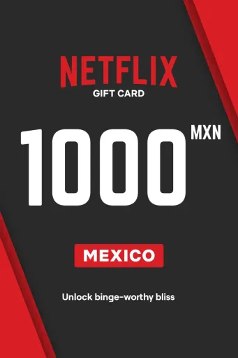 Netflix 1000 MXN Gift Card (Mexico) - Digital Key