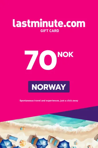 lastminute.com 70 NOK Gift Card (Norway) - Digital Key