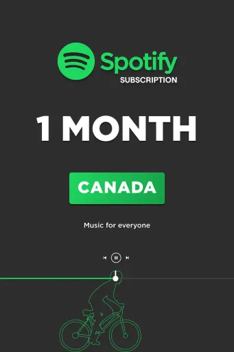 Spotify Premium 1 Month Subscription (Canada) - Digital Key