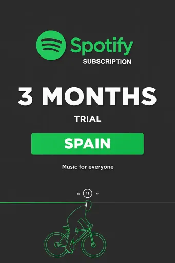 Spotify Premium 3 Months Trial Subscription (Spain) - Digital Key