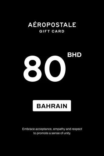 Aeropostale 80 BHD Gift Card (Bahrain) - Digital Key