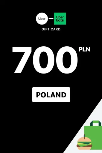 Uber & Uber Eats 700 PLN Gift Card (Poland) - Digital Key