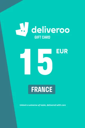 Deliveroo 15 EUR Gift Card (France) - Digital Key