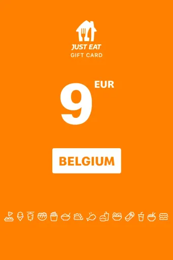 Just Eat 9 EUR Gift Card (Belgium) - Digital Key