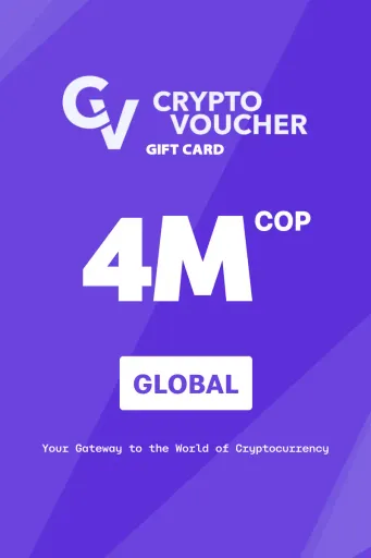 Crypto Voucher 4000000 COP Gift Card (Global) - Digital Key