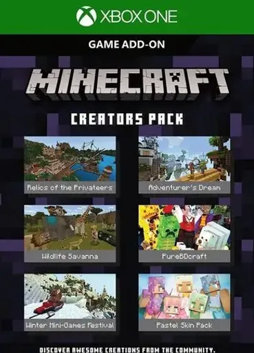Minecraft - Creators Pack DLC (Global) (Xbox One) - Xbox Live - Digital Key