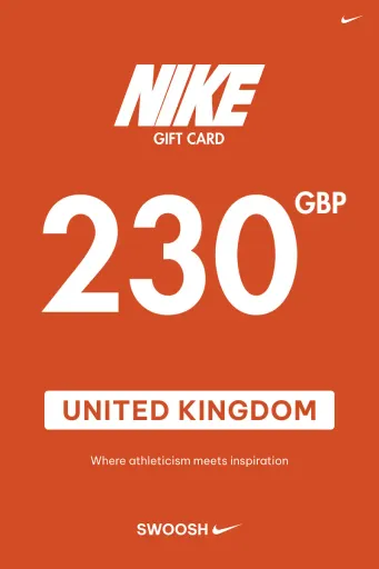 Nike 230 GBP Gift Card (United Kingdom) - Digital Key