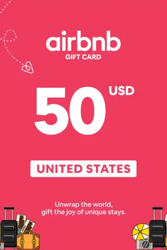 Airbnb 50 USD Gift Card (United States) - Digital Key