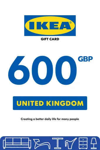 IKEA 600 GBP Gift Card (United Kingdom) - Digital Key