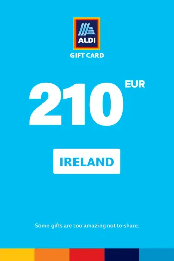 ALDI 210 EUR Gift Card (Ireland) - Digital Key