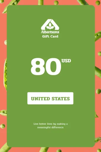 Albertson's 80 USD Gift Card (United States) - Digital Key