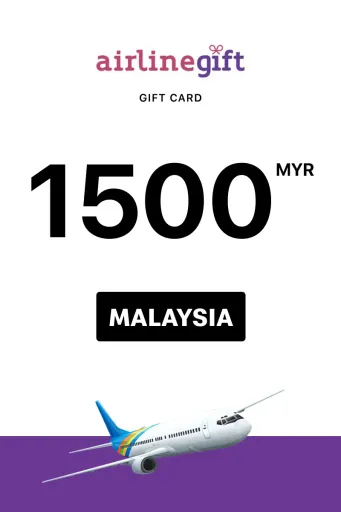 Airline Gift 1500 MYR Gift Card (Malaysia) - Digital Key