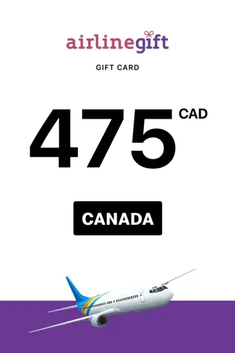 Airline Gift 475 CAD Gift Card (Canada) - Digital Key