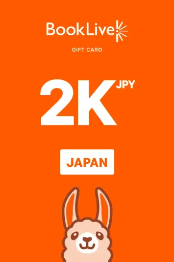 BookLive 2000 JPY Gift Card (Japan) - Digital Key