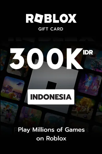 Roblox 300000 IDR Gift Card (Indonesia) - Digital Key