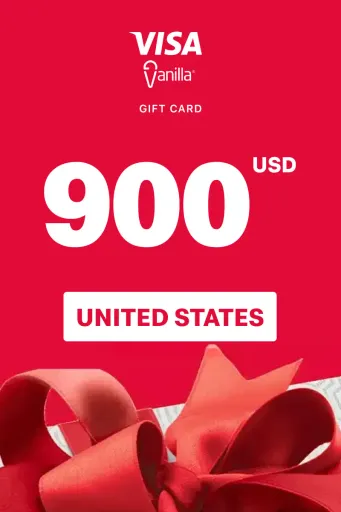 Vanilla Visa 900 USD Gift Card (United States) - Digital Key