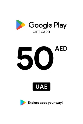 Google Play 50 AED Gift Card (United Arab Emirates) - Digital Key