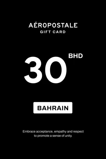 Aeropostale 30 BHD Gift Card (Bahrain) - Digital Key